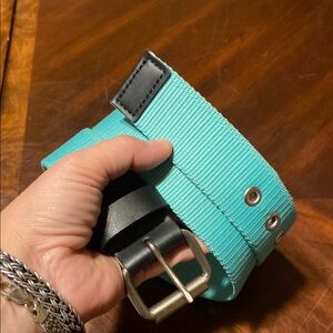 Target Turquoise and Black Belt